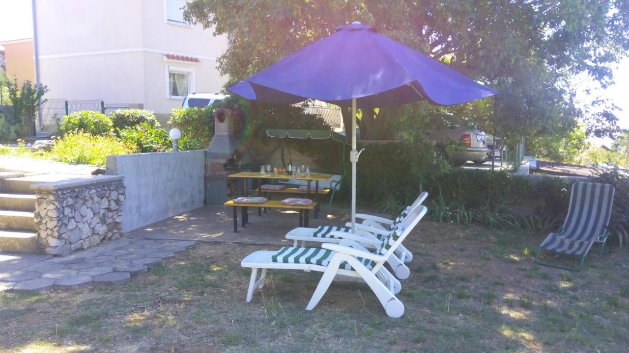 Apartman Mira Leilighet Baška Eksteriør bilde